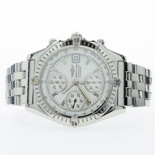 Breitling Chronomat White Dial 39MM Automatic Stainless Steel  A13050.1