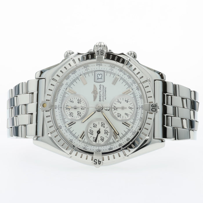 Breitling Chronomat White Dial 39MM Automatic Stainless Steel  A13050.1