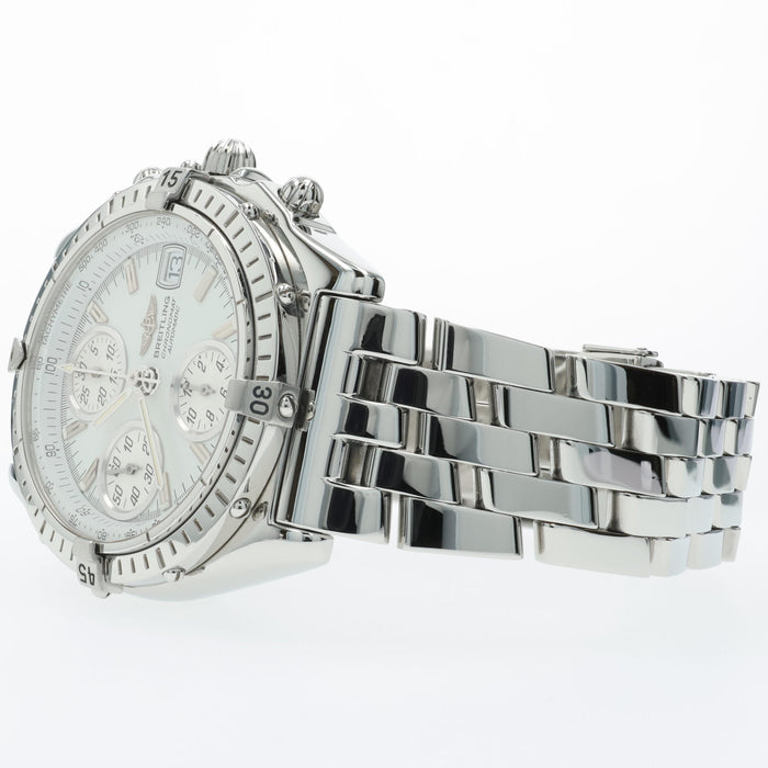 Breitling Chronomat White Dial 39MM Automatic Stainless Steel  A13050.1