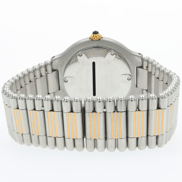 Cartier Ladies Must de Cartier 21 Stainless Steel & Yellow Gold Quartz W10051F4