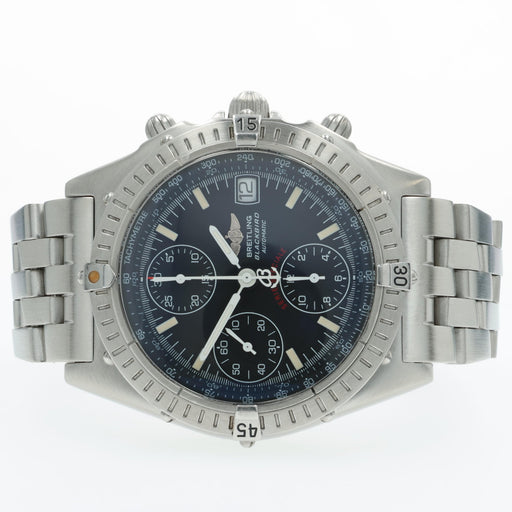 Breitling Chronomat Blackbird Black Dial Stainless Steel 40mm Automatic A13350