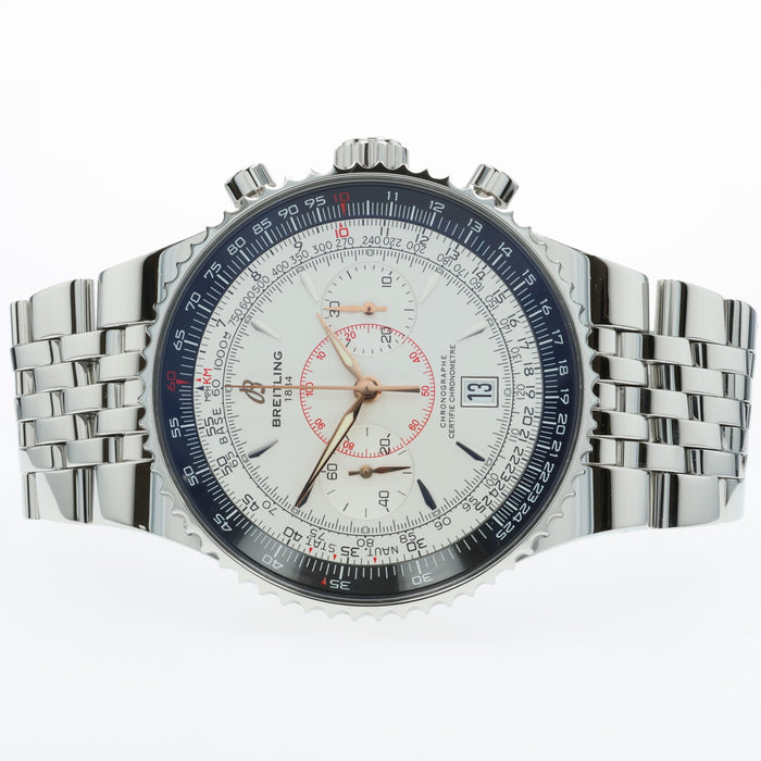 Breitling Montbrillant Legend Silver Dial 47MM Stainless Steel Automatic A23340
