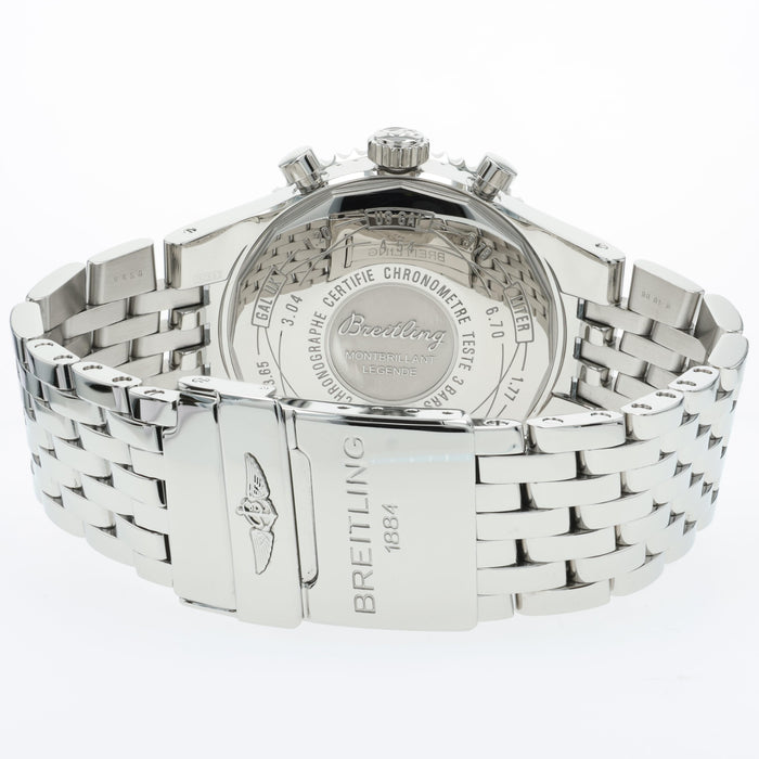 Breitling Montbrillant Legend Silver Dial 47MM Stainless Steel Automatic A23340