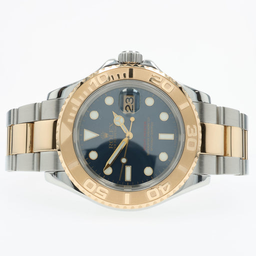 Rolex Yacht-Master 18kt Yellow Gold & Stainless Steel Blue Dial 40MM 16623