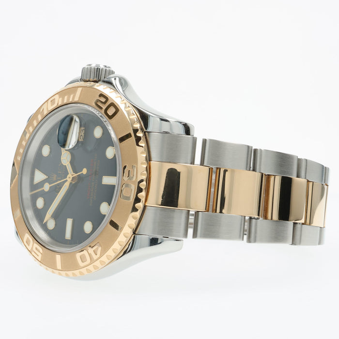 Rolex Yacht-Master 18kt Yellow Gold & Stainless Steel Blue Dial 40MM 16623