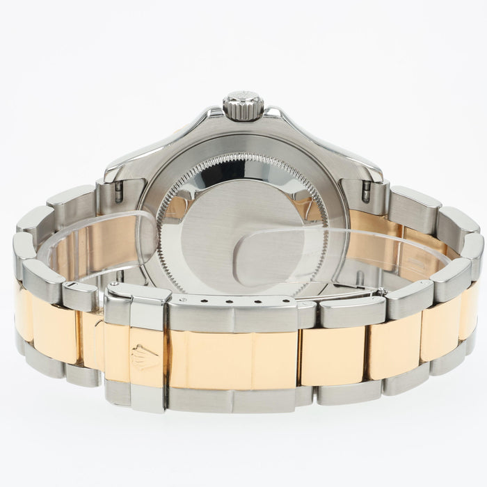 Rolex Yacht-Master 18kt Yellow Gold & Stainless Steel Blue Dial 40MM 16623
