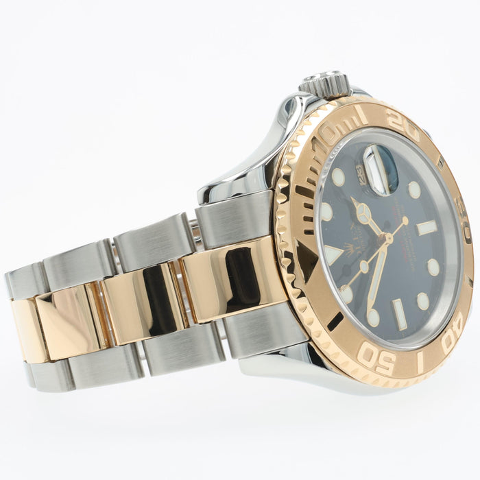 Rolex Yacht-Master 18kt Yellow Gold & Stainless Steel Blue Dial 40MM 16623