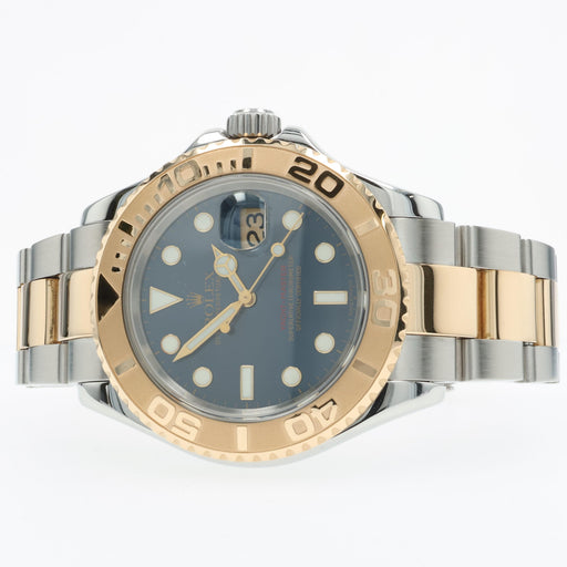 Rolex Yacht-Master 18kt Yellow Gold & Stainless Steel Blue Dial 40MM 16623