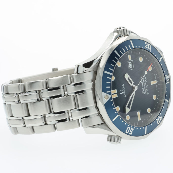 Omega Seamaster 007 Blue Dial Quartz 41MM Stainless Steel 2541.80
