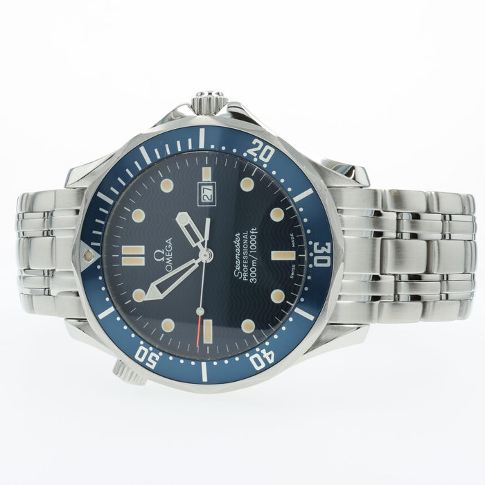 Omega Seamaster 007 Blue Dial Quartz 41MM Stainless Steel 2541.80