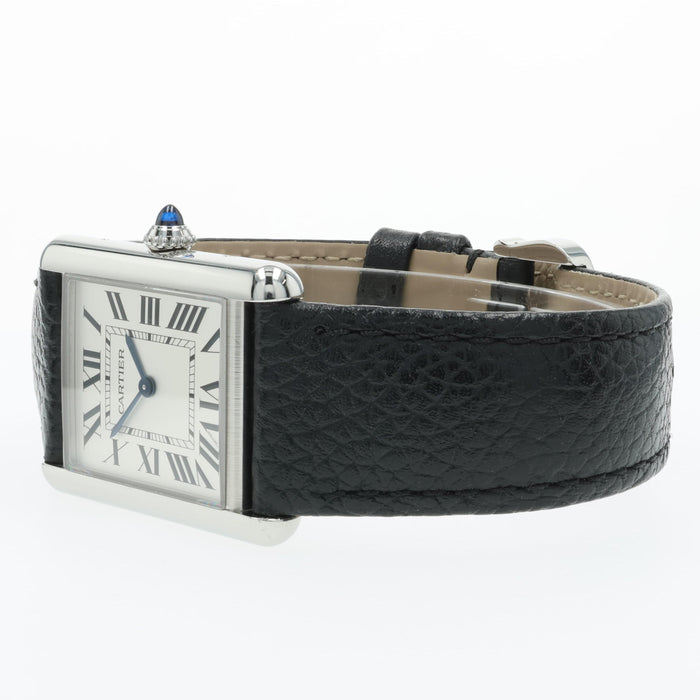 Cartier Tank Must de Cartier Quartz Silver Dial Stainless Steel WSTA0052