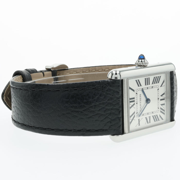 Cartier Tank Must de Cartier Quartz Silver Dial Stainless Steel WSTA0052