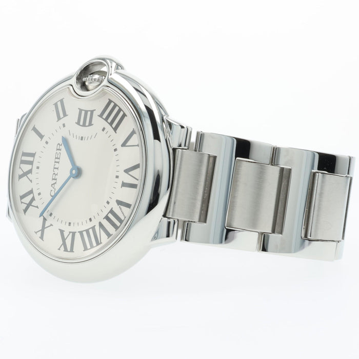 Cartier Ballon Bleu 36mm Silver Dial Quartz Stainless Steel W69011Z4 3005