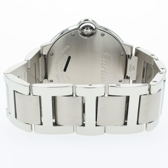 Cartier Ballon Bleu 36mm Silver Dial Quartz Stainless Steel W69011Z4 3005