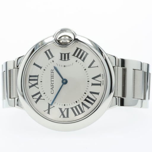 Cartier Ballon Bleu 36mm Silver Dial Quartz Stainless Steel W69011Z4 3005