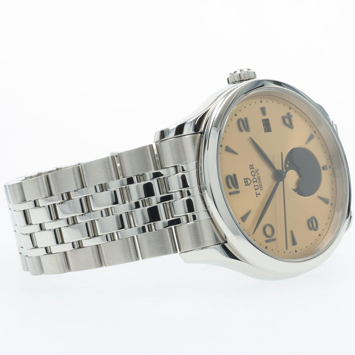Tudor 1926 Luna Moonphase 39mm Champagne Dial Stainless Steel 91560