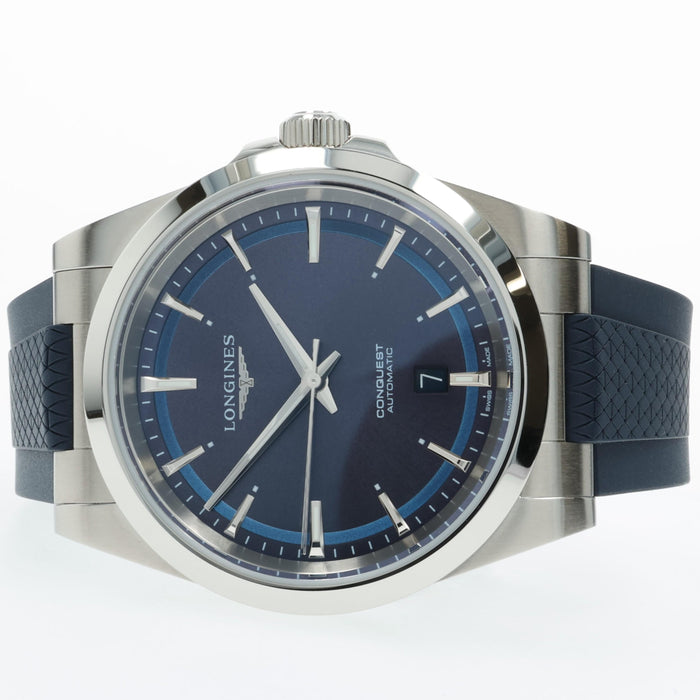 Longines Conquest Automatic 41mm Blue Dial Stainless Steel L3.830.4.92.9