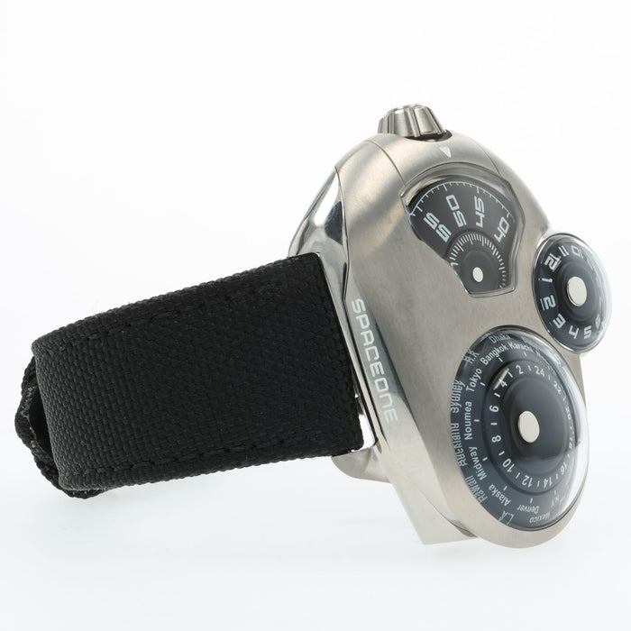 SpaceOne Worldtimer Automatic Titanium 49mm WT-Silver