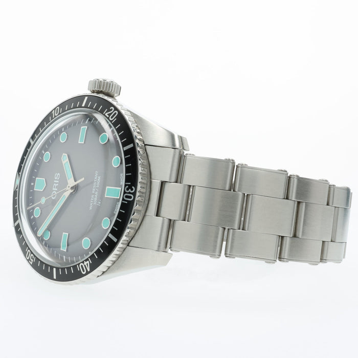 Oris Divers Sixty-Five Stainless Steel Automatic Grey Dial 40MM 01 733 7707 4053