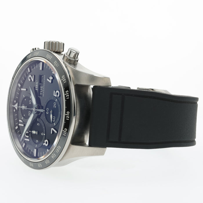 IWC Pilot Performance Black Dial Chronograph 41MM Titanium IW388305