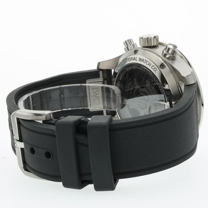 IWC Pilot Performance Black Dial Chronograph 41MM Titanium IW388305