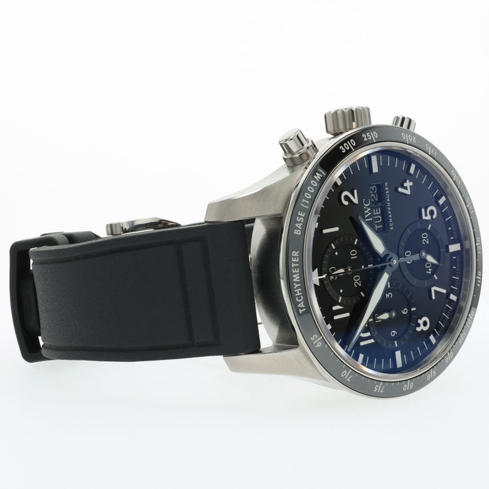 IWC Pilot Performance Black Dial Chronograph 41MM Titanium IW388305