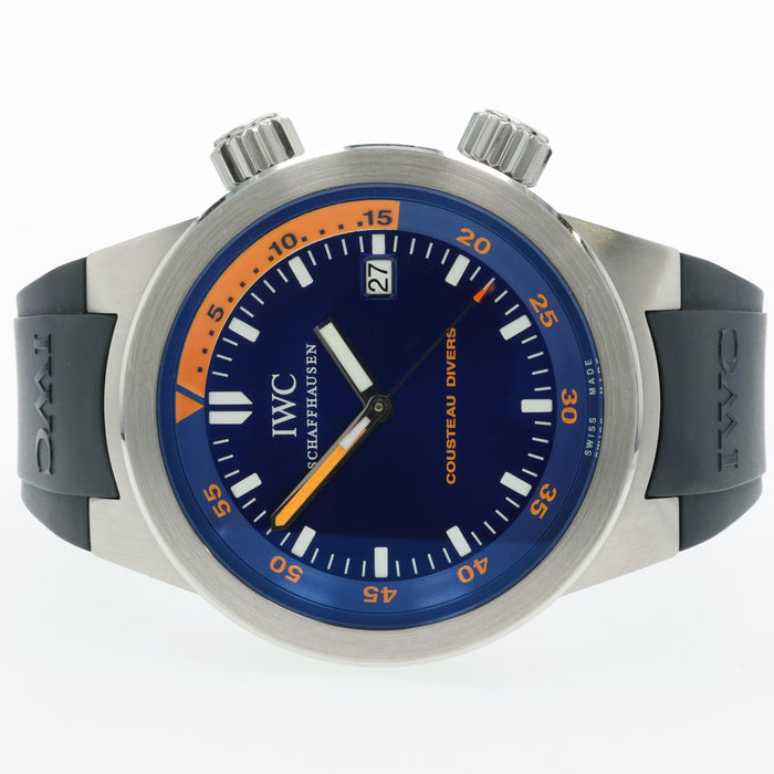 IWC Aquatimer Cousteau Blue Dial 42MM Automatic Stainless Steel IW354806