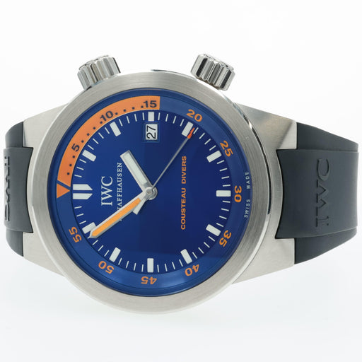 IWC Aquatimer Cousteau Blue Dial 42MM Automatic Stainless Steel IW354806