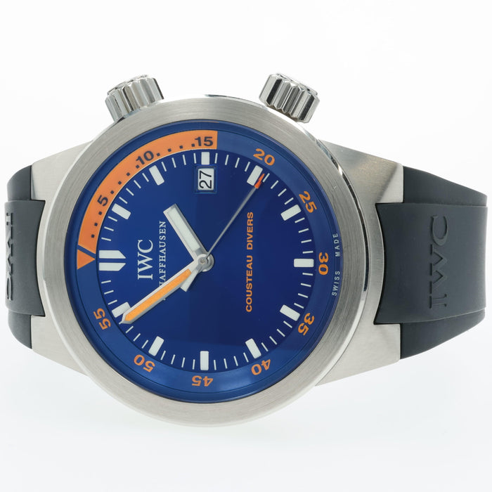 IWC Aquatimer Cousteau Blue Dial 42MM Automatic Stainless Steel IW354806