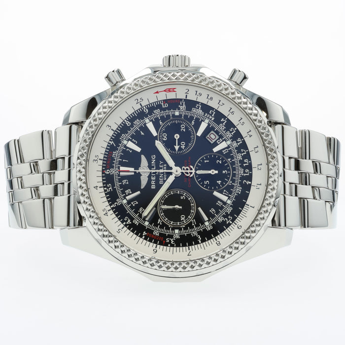 Breitling Bentley Motors 48MM Automatic Black Dial Chronograph Steel A25362