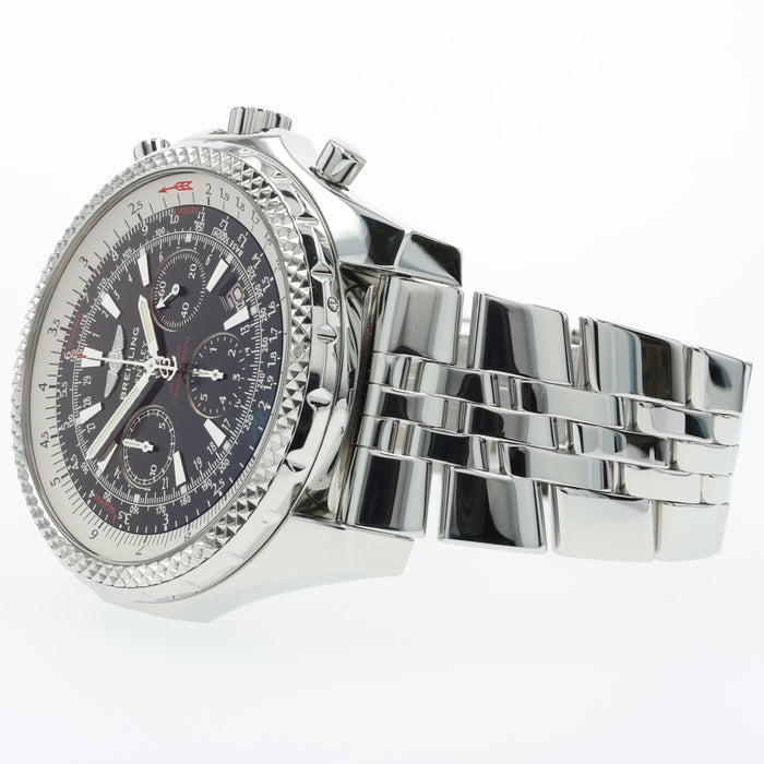 Breitling Bentley Motors 48MM Automatic Black Dial Chronograph Steel A25362