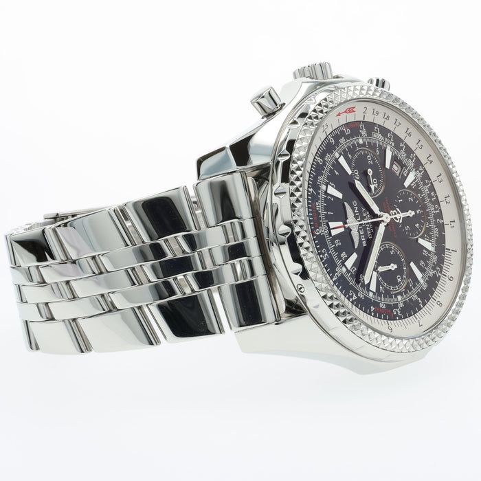 Breitling Bentley Motors 48MM Automatic Black Dial Chronograph Steel A25362