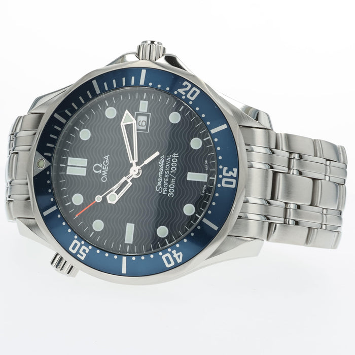 Omega Seamaster 007 Quartz 41MM Stainless Steel Blue Dial 2541.80
