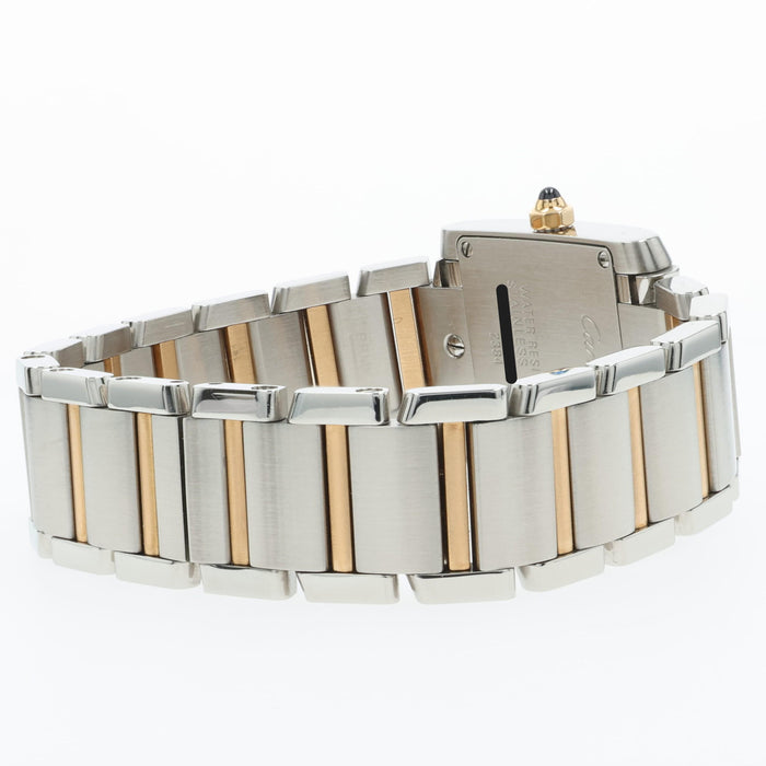 Cartier Tank Francaise Small 18K Yellow Gold & Steel Quartz W51007Q4 2384