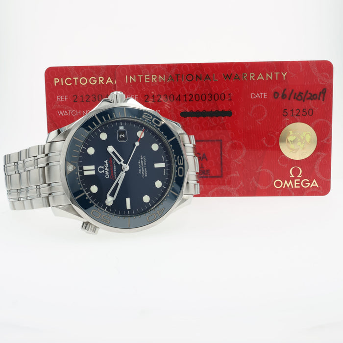 Omega Seamaster Diver Blue Dial Stainless Steel 41MM 212.30.41.20.03.001