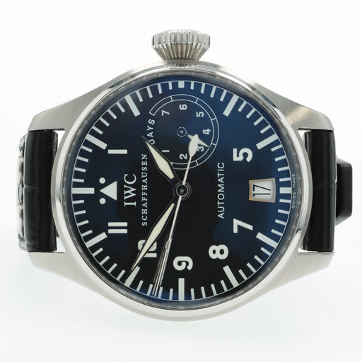 IWC Big Pilot Black Dial 46mm 7 Day Stainless Steel Automatic IW500201
