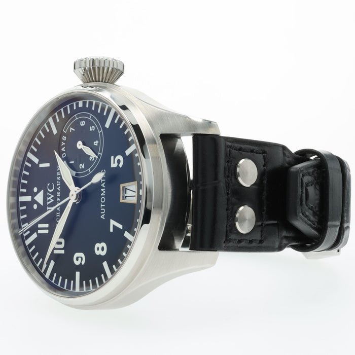 IWC Big Pilot Black Dial 46mm 7 Day Stainless Steel Automatic IW500201