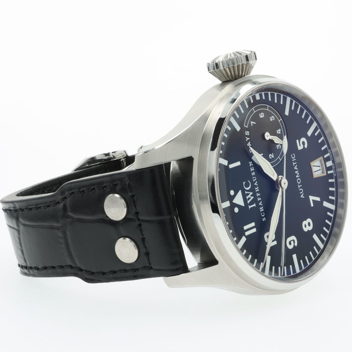 IWC Big Pilot Black Dial 46mm 7 Day Stainless Steel Automatic IW500201