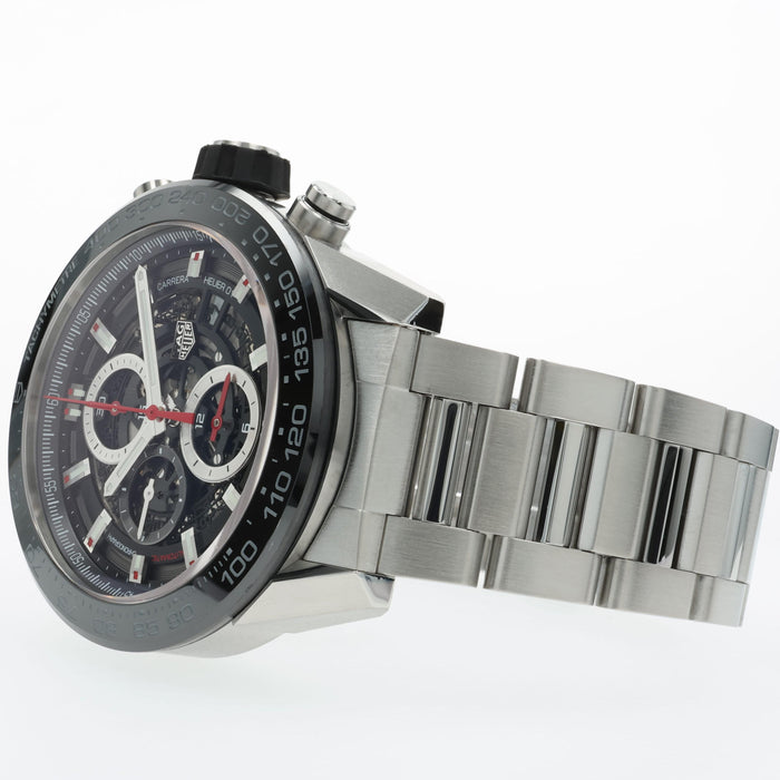 Tag Heuer Carrera Calibre Heuer 01 Skeleton Dial Stainless Steel CAR2A1W