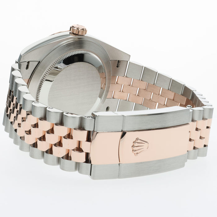 Rolex Datejust 41 Chocolate Dial Rose Gold and Stainless Steel 126331