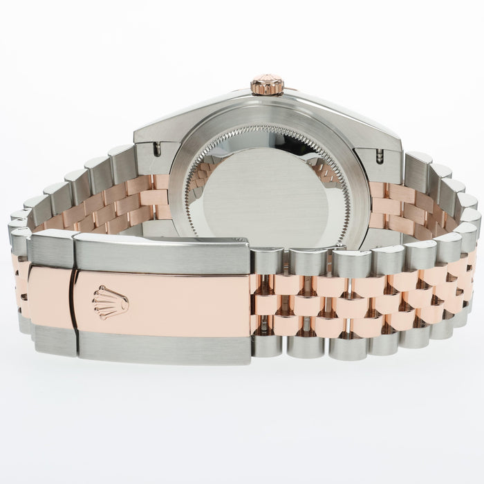 Rolex Datejust 41 Chocolate Dial Rose Gold and Stainless Steel 126331