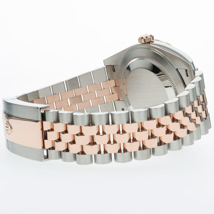 Rolex Datejust 41 Chocolate Dial Rose Gold and Stainless Steel 126331