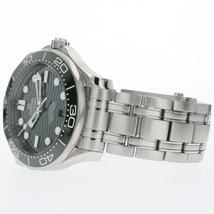 Omega Seamaster Green Dial "Seaweed" Stainless Steel 42MM 210.30.42.20.10.001