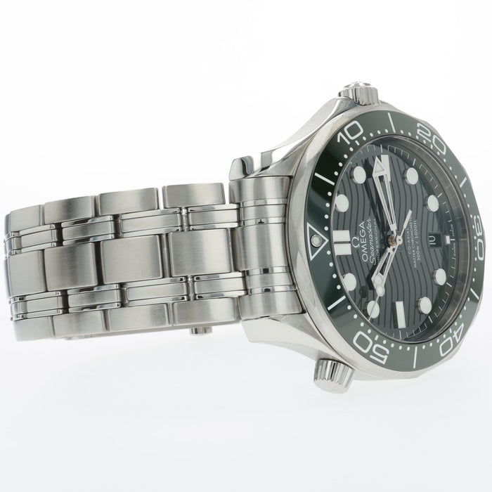 Omega Seamaster Green Dial "Seaweed" Stainless Steel 42MM 210.30.42.20.10.001