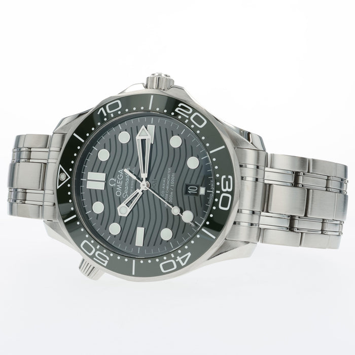 Omega Seamaster Green Dial "Seaweed" Stainless Steel 42MM 210.30.42.20.10.001