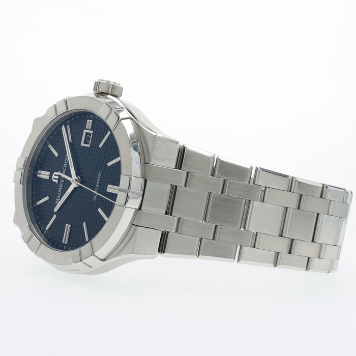 Maurice LaCroix Aikon 42mm Automatic Black Dial Solid Stainless Steel AI6008