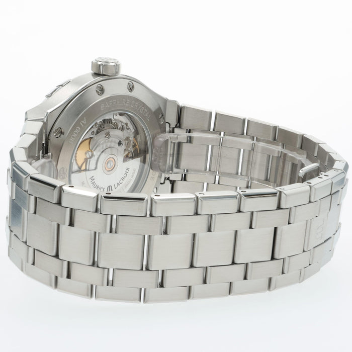 Maurice LaCroix Aikon 42mm Automatic Black Dial Solid Stainless Steel AI6008