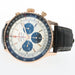 Breitling Navitimer Chronograph Solid 18kt Rose Gold Silver Dial 46MM RB0137