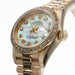 Rolex Datejust 26 18K Yellow Gold President Custom Mother of Pearl Diamond 69178