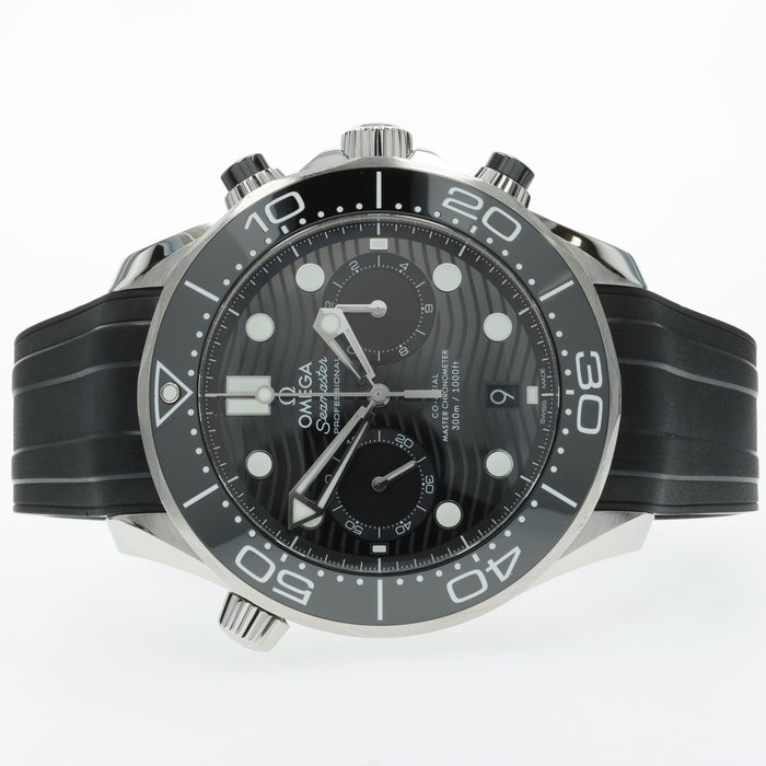 Omega Seamaster Chronograph Black Dial 44mm Automatic Steel 210.32.44.51.01.001